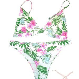 Tropical beach 2 piece la vaste mar swim large